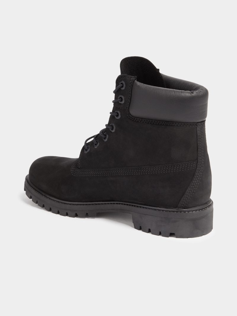 Timberland Premium 6 Inch Waterproof Black Boot