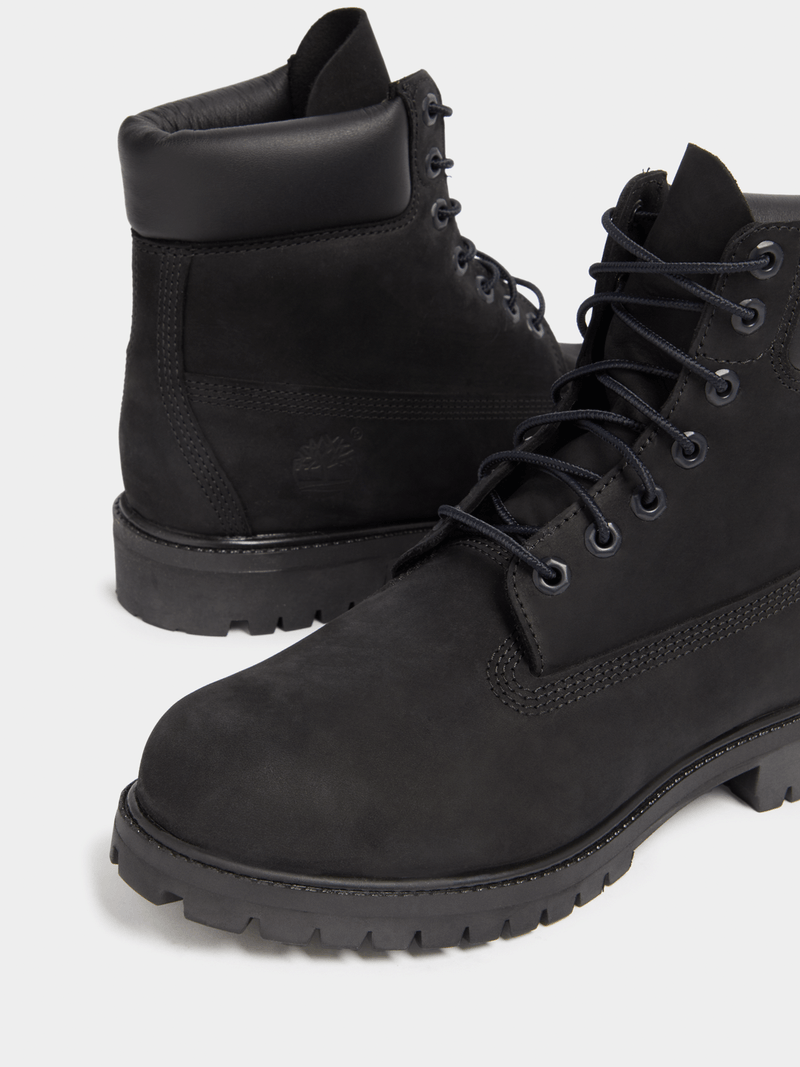 Timberland Premium 6 Inch Waterproof Black Boot