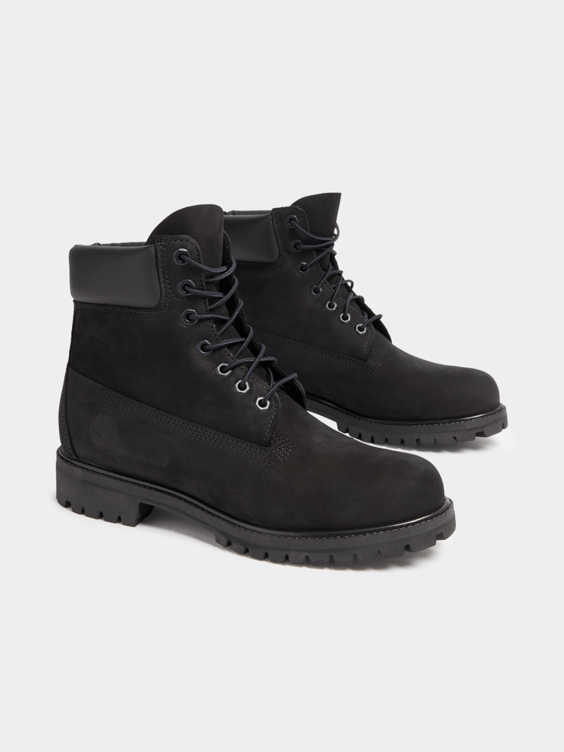 Timberland Premium 6 Inch Waterproof Black Boot