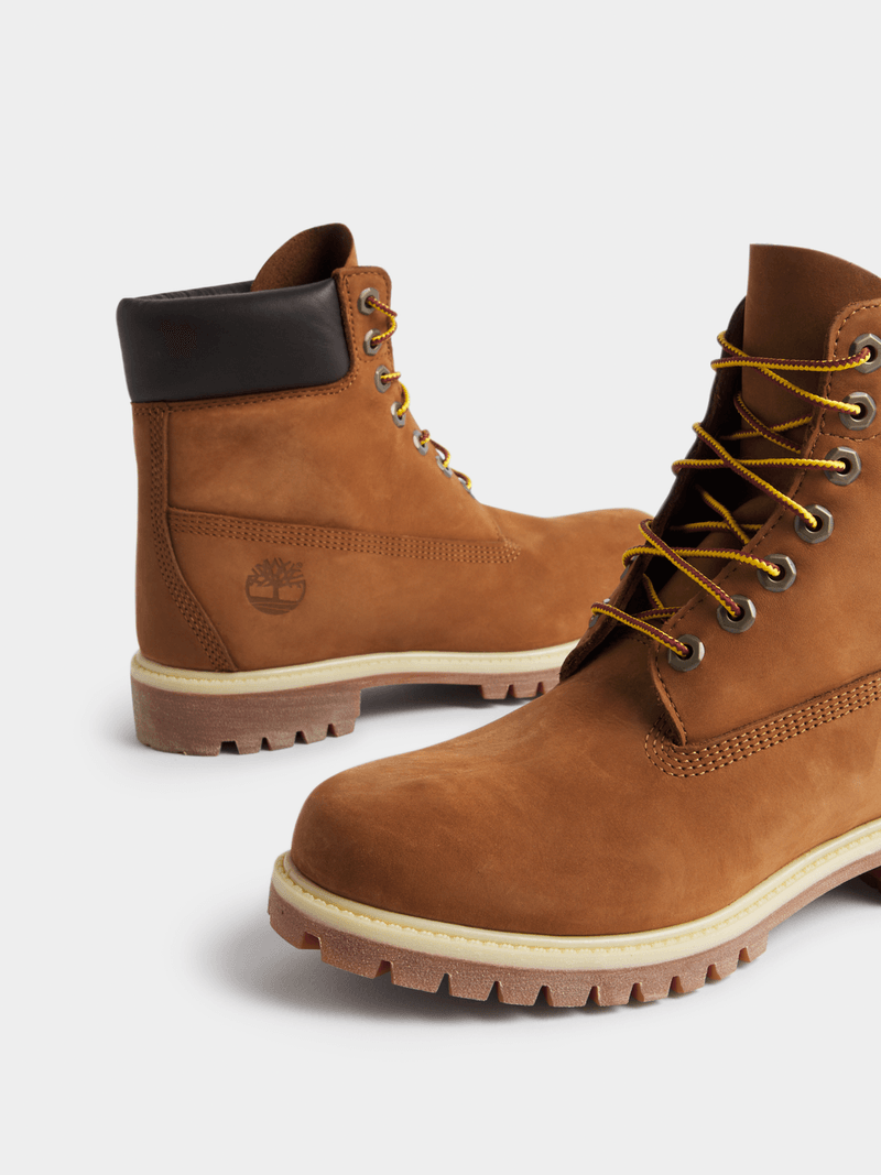 Timberland Premium 6 Inch Waterproof Dark Wheat Boot