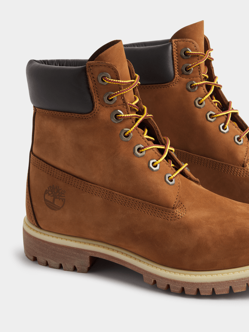 Timberland Premium 6 Inch Waterproof Dark Wheat Boot